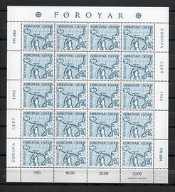 Fær Øer 1982 Europa CEPT