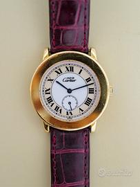 Cartier De Ronde ref.1810 Must cassa 33 mm deploya