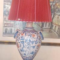 LAMPADA VINTAGE CERAMICA CREPE' PERFETTA 