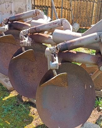 Trattore Aratro 3 dischi Verdegiglio 