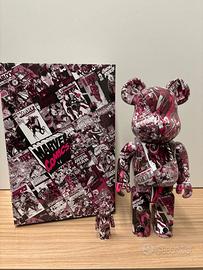 Bearbrick Marvel 80Th Anniversary 100% & 400% Set