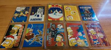 card serie simpson natalizie 