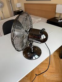 Ventilatore da tavolo di estrema qualita cromato