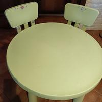 Tavolo+2sedie ikea