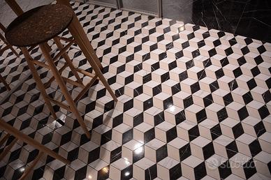 Piastrella 35x28 Barbier Mosaic Multicolor Arcana