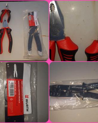 Sett Wurth 🔴⚫ attrezzi NUOVI ✅ chiavi multiuso