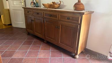 Credenza bassa rustica artigianale