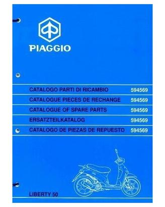 Catalogo ricambi Piaggio Liberty 50 a 2 tempi
