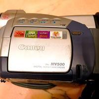 VIDEOCAMERA CANON MV500 MiniDV - NON FUNZIONANTE