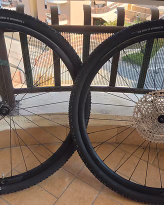 Ruote Gravel Syncros + copertoni Schwalbe