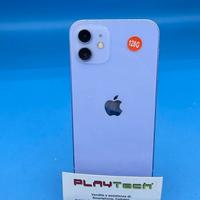 APPLE IPHONE 12 PURPLE 128GB  BATTERIA 100%  USATO