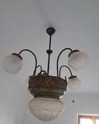 Lampadario art deco