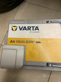 Batteria Varta A4 105 Ah nuova