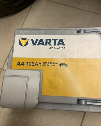 Batteria Varta A4 105 Ah nuova