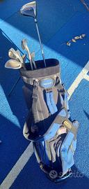 Sacca da golf con ferri