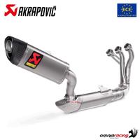 Scarico completo Akrapovic omologato titanio Yamah
