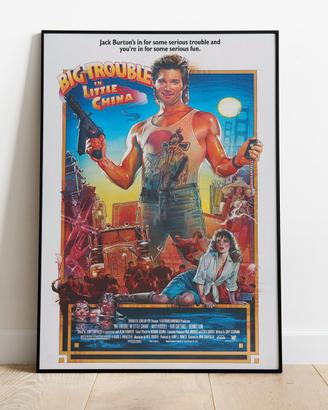 170 Poster Locandina Film Grosso guaio a Chinatown