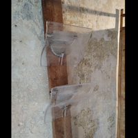 AV Mazzega coppia applique mod. Foglio