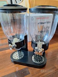 Dispencer doppio per cereali e pasta