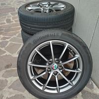 Ruote estive (Cerchi Gomme Sensori) Alfa Giulia