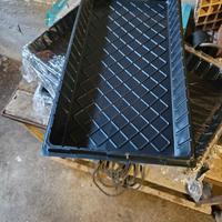 Stock 60 Vaschette da Giardinaggio in Plastica Ner