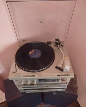 Stereo a castello Technics  e Pioneer casse audio