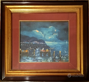 2 quadri olio su tela,dipinti di Roberto Carignani