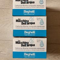 3 cartucce filtro originali Beghelli