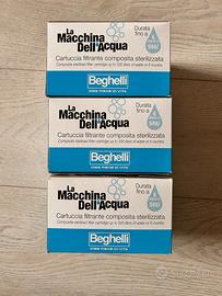 3 cartucce filtro originali Beghelli