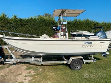 Open Selemar 570+Yamaha 115 CV e carrello