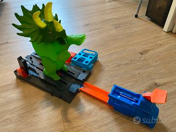 Hot Wheels City Playset Attacco del Triceratopo