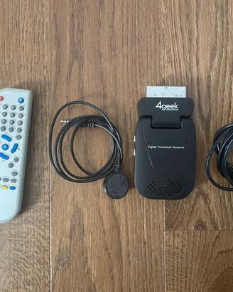 Decoder digitale terrestre DVB-T da presa scart