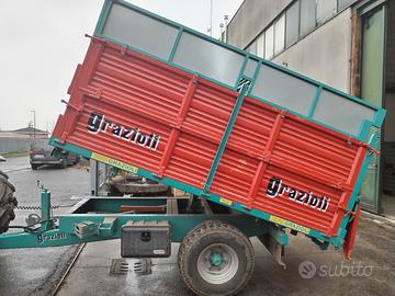 Rimorchio agricolo Grazioli 50 qli