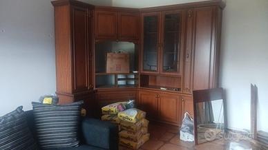 Mobile a parete porta tv stile neoclassico