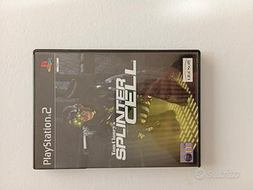 videogioco PlayStation PS2 Splinter cell
