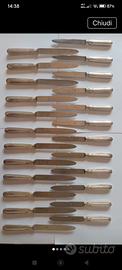 set di 24 coltelli da tavola CESA 1882