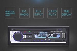 AUTORADIO 1 DIN BLUETOOTH MP3 USB SD AUX