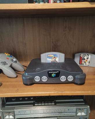 Nintendo 64 + 3 giochi + joystick + rumble pak 