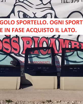 FIAT PANDA 169 CROSS 4X4 SPORTELLI CON FASCIA
