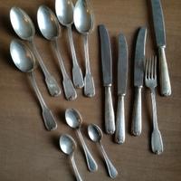 Vecchie posate argentate