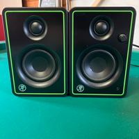 Casse monitor studio Mackie + microfono Mackie