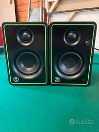 Casse monitor studio Mackie + microfono Mackie