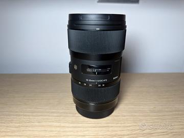 Sigma 18-35mm f1.8 canon ef