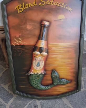 Quadro bassorilievo pubblicitario 
