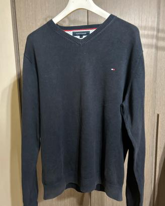 MAGLIONE TOMMY HILFIGER 100% COTONE TAGLIA L