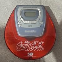 Lettore CD portatile coca cola