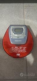 Lettore CD portatile coca cola
