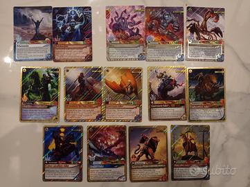 Lotto carte Fantasy Riders Panini