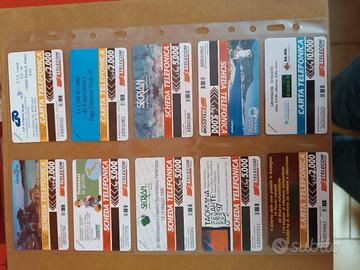 Lotto 10 schede telefoniche Telecom Italia – Lire 