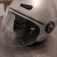 Casco Jet colore argento